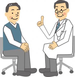 医師と受診者
