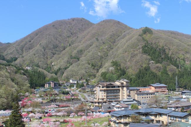 昼神温泉全景