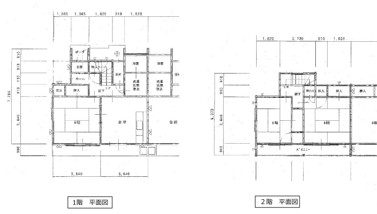 アラヤ第2住宅 平面図