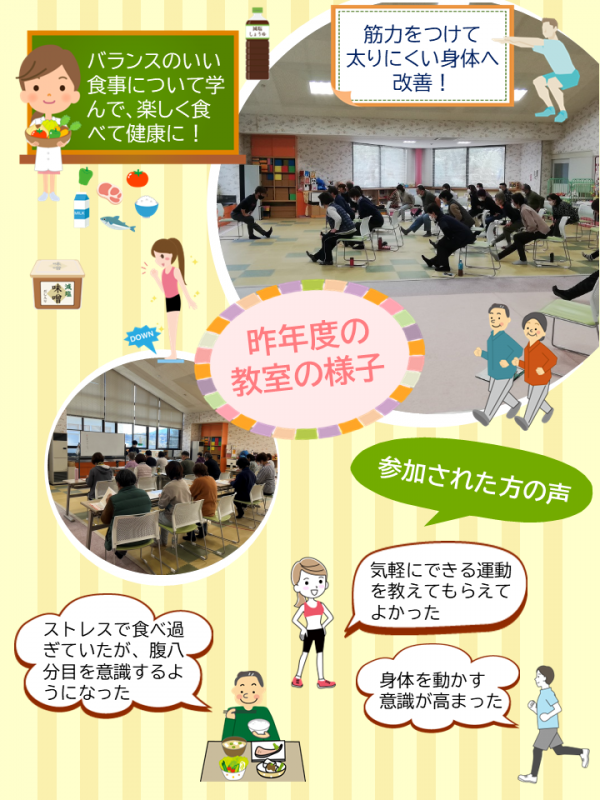 からだ改善教室の様子