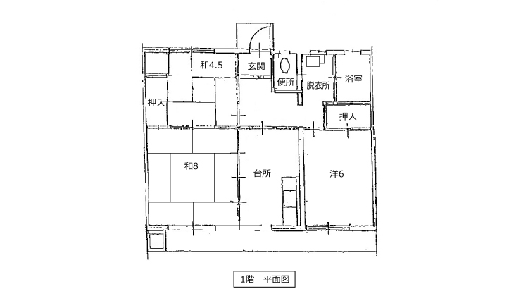 川裾第2住宅 平面図